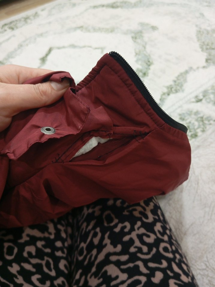 Columbia Bordo Fermuarlı Erkek Ceket - Görsel 5