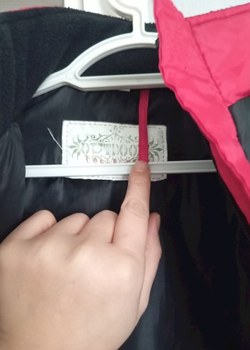 Kırmızı Siyah Fermuarlı Erkek Çocuk Biker Ceket - Görsel 3