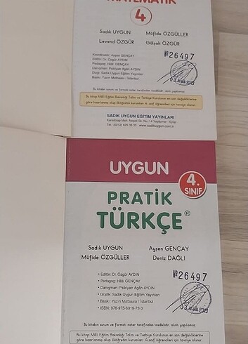 Beden Renk 4.sınıf uygun pratik Türkçe pratik matematik