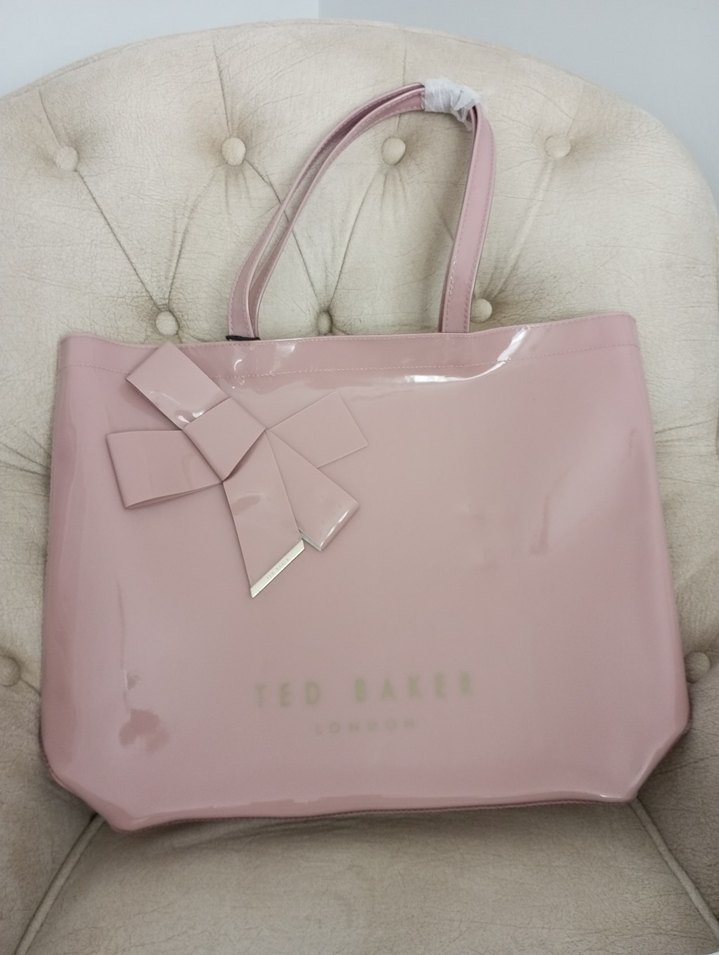 Ted Baker Pembe Fiyonk Detaylı Omuz Çantası - Görsel 5