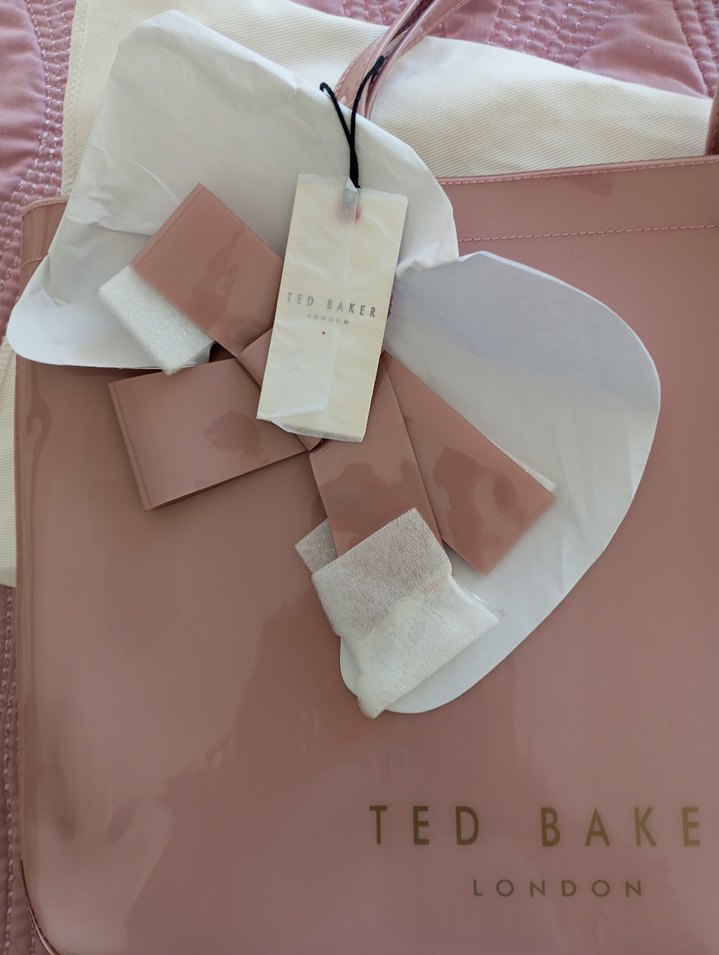 Ted Baker Pembe Fiyonk Detaylı Omuz Çantası - Görsel 3
