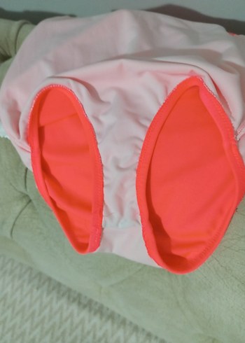 Kız Çocuk Pembe Fırfırlı Mayo - Görsel 5