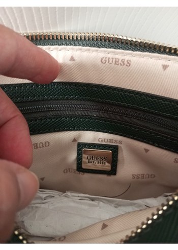 Guess Siyah Kadın Zincir Detaylı Çapraz Çanta orijinal - Görsel 6
