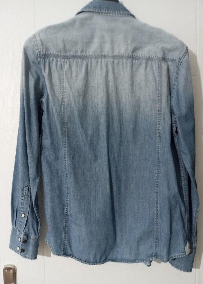 Erkek kot gömlek çok az kullanıldı - Görsel 2