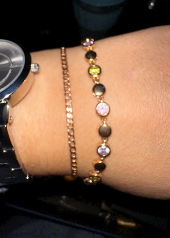 Çelik bileklikler ve kolye - Görsel 3