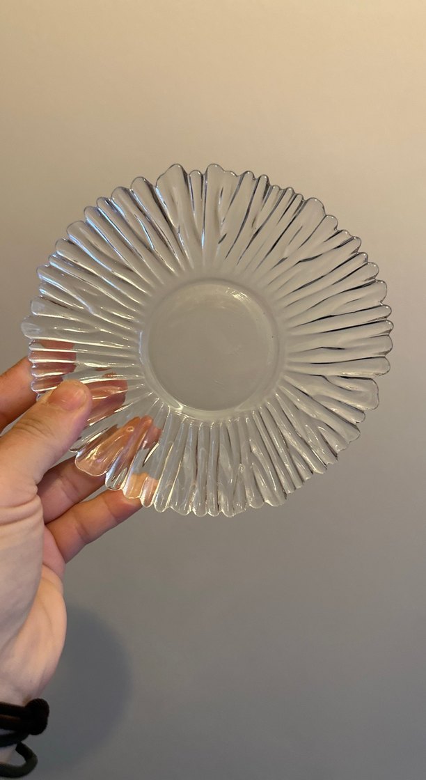 12 adet çay tabağı 5li reçel kabı 6 adet fincan yanı bardağı - Görsel 3