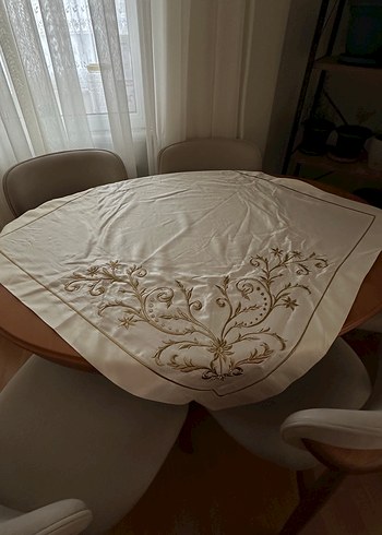 Maraş işi gold nakışlı seccade seti - Görsel 2