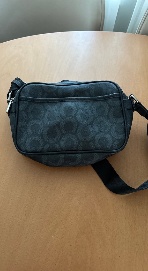 US Polo Assn. Siyah Baskılı kadın Omuz Çantası - Görsel 2