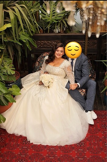 Özel dikim gelinlik 2023 model - Görsel 5