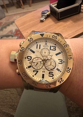 Erkek Klasik Gold Kol Saati (unisex) Momentus Marka