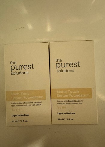 The Purest Solutions Mat ve Serum Fondöten - Görsel 4