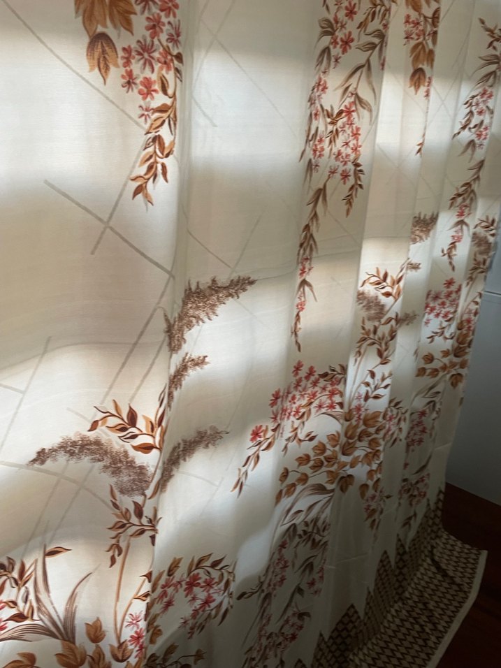 Bej Bağlama Desenli Perde - Görsel 5