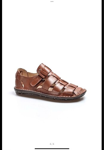 Deri sandalet - Görsel 4