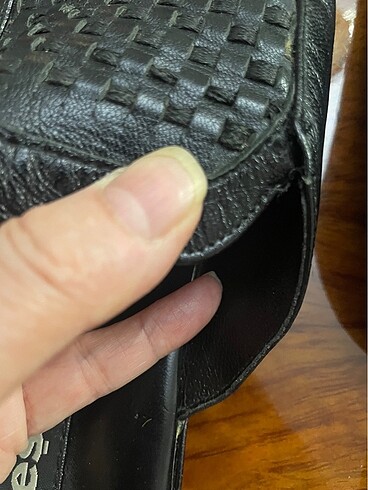 İç dış deri kösele taban el yapımı erkek ev terliği - Görsel 6