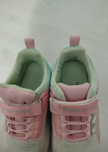 Kız Çocuk Pembe Bağcıksız Spor Ayakkabı - Görsel 5