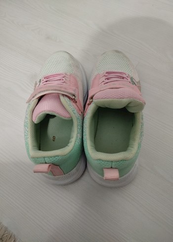 Kız Çocuk Pembe Bağcıksız Spor Ayakkabı - Görsel 4