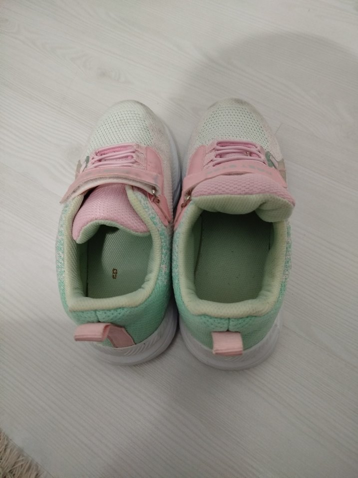 Kız Çocuk Pembe Bağcıksız Spor Ayakkabı - Görsel 4