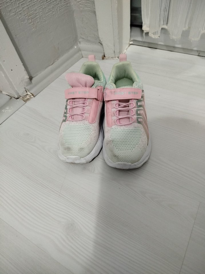 Kız Çocuk Pembe Bağcıksız Spor Ayakkabı - Görsel 2