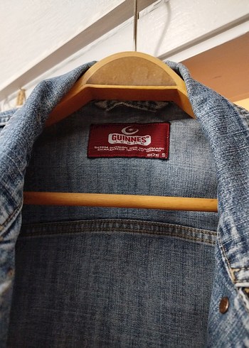 Düğmeli Mavi Kadın Kot Ceket - Görsel 3