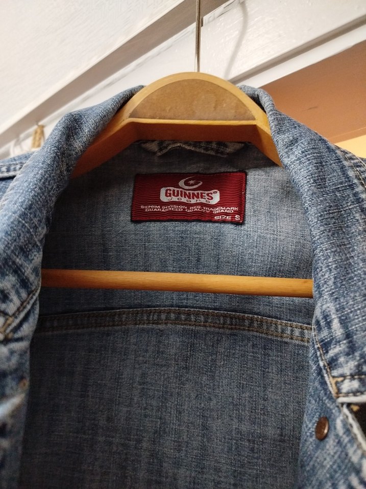 Düğmeli Mavi Kadın Kot Ceket - Görsel 3