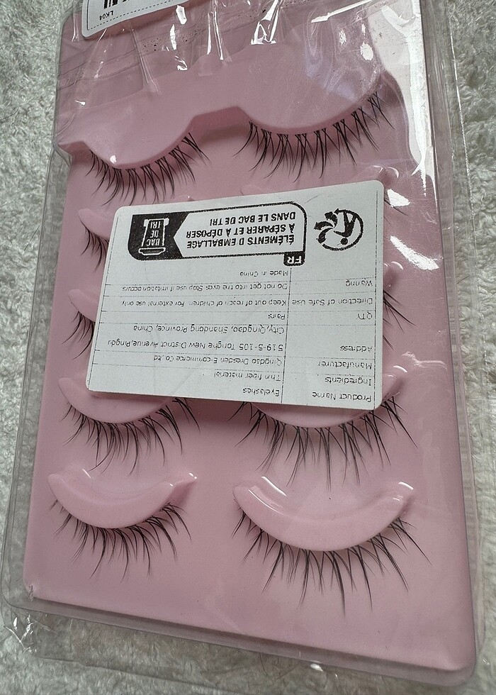 5 cift anime takma kirpik - Görsel 4