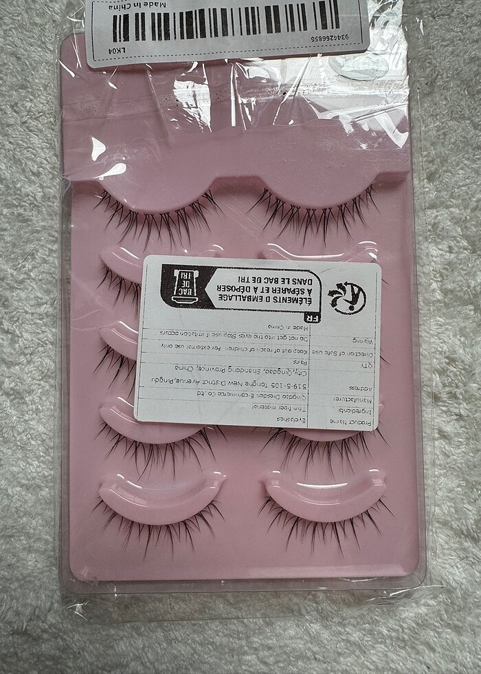 5 cift anime takma kirpik - Görsel 3