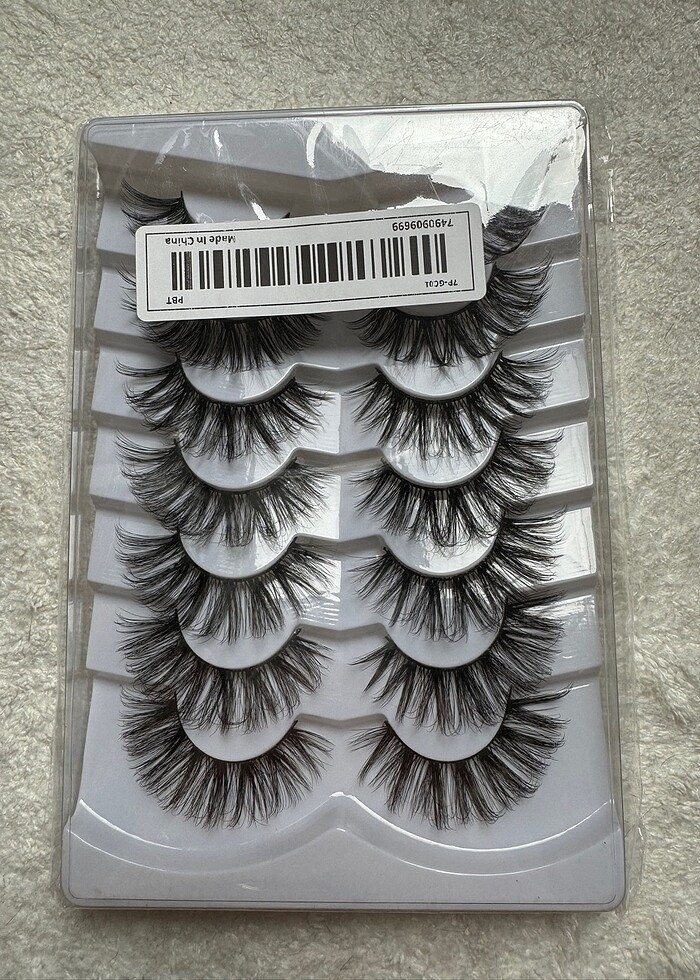 7 cift takma kirpik - Görsel 3