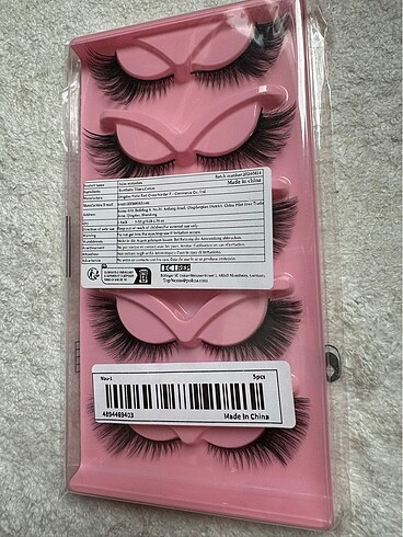 5 cift takma kirpik - Görsel 2