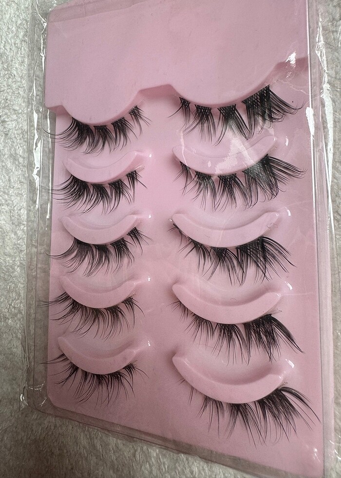 5 cift takma kirpik - Görsel 3