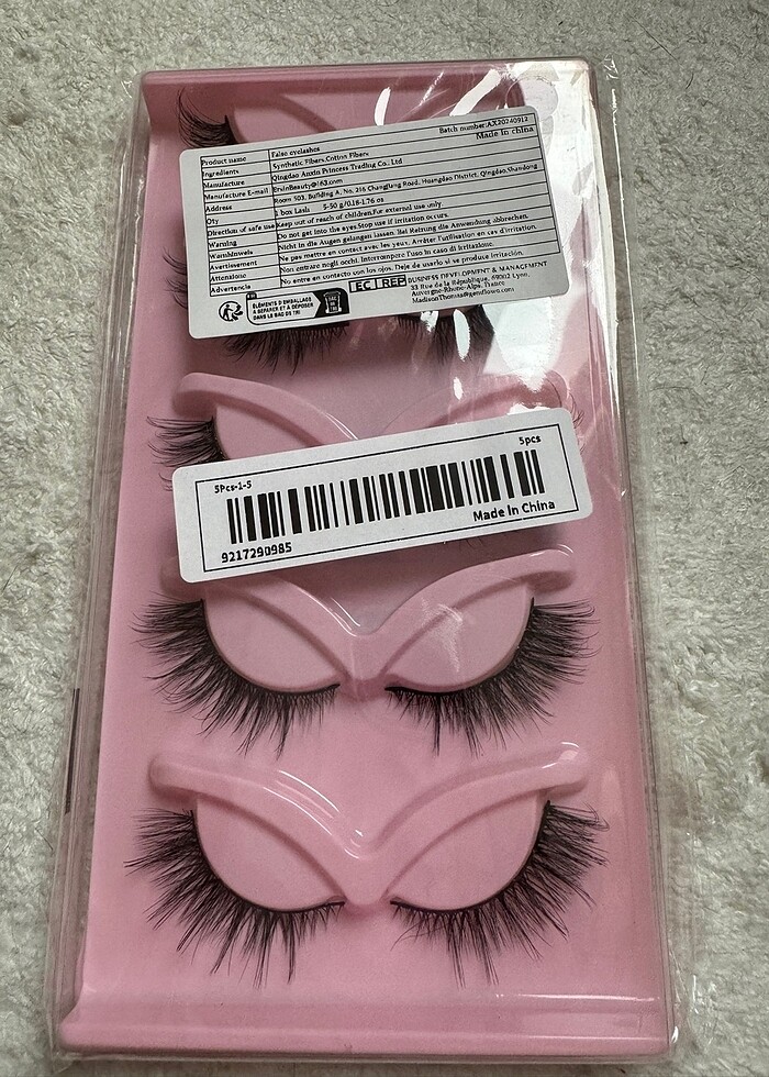 5 cift takma kirpik - Görsel 2