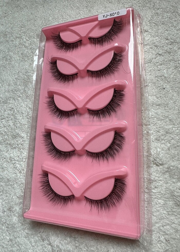 5 li takma kirpik - Görsel 2