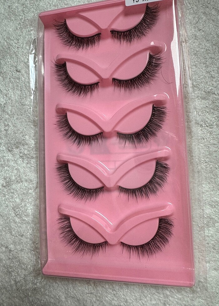 5 li takma kirpik - Görsel 3