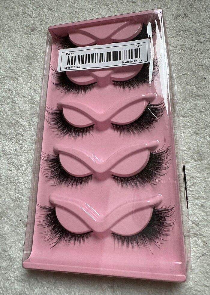 5 cift takma kirpik - Görsel 2