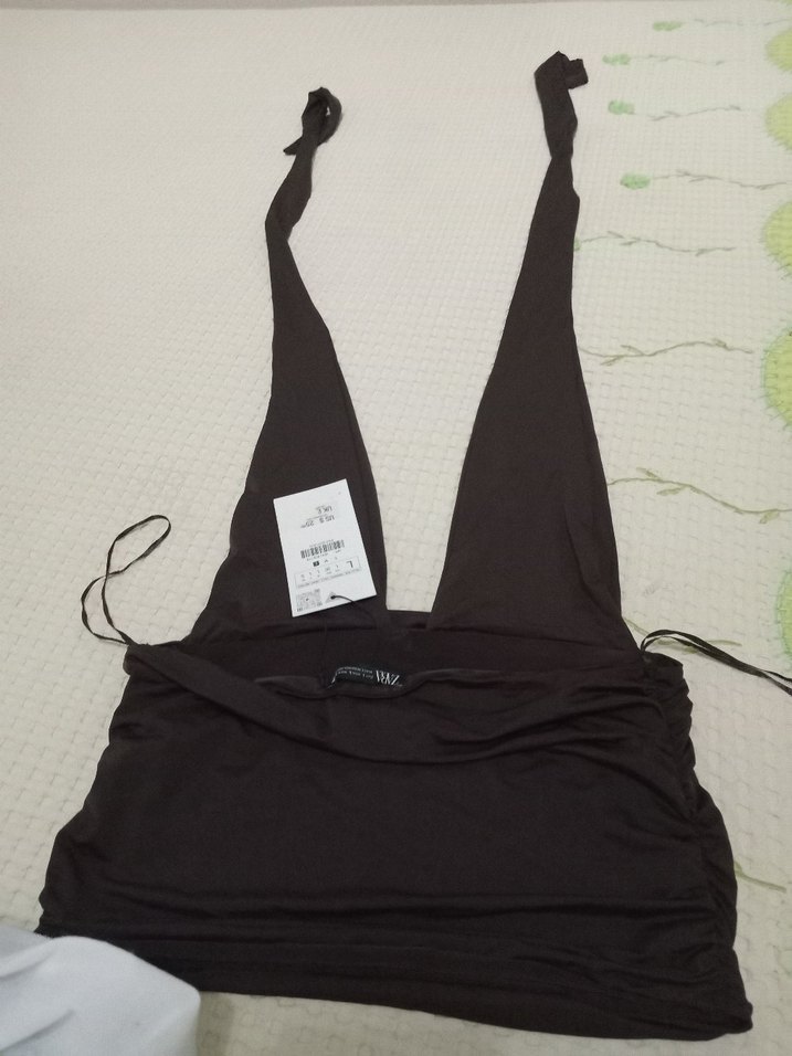 Fermuarlı Siyah Kadın Monokini - Görsel 4