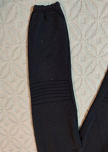 Kadın Siyah Rahat Kesim Eşofman Altı - Görsel 2