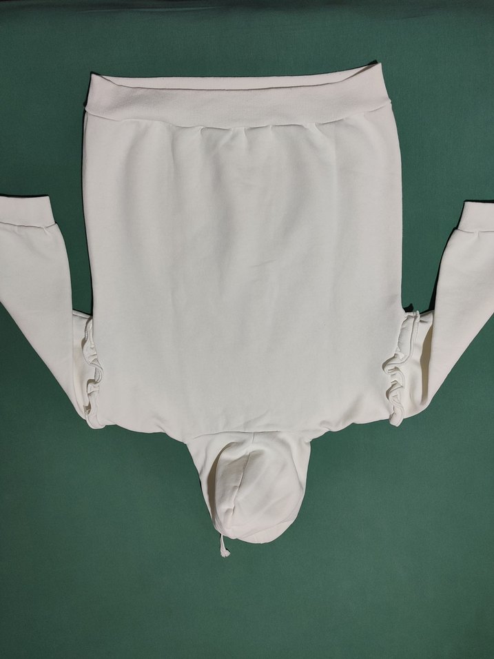 Kadın Beyaz Renkli Baskılı Sweatshirt - Görsel 5