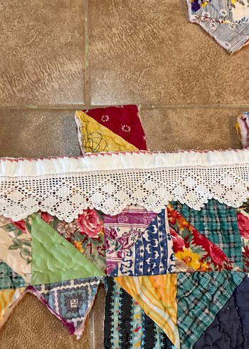 Beden çeşitli Renk Bohem Tarzı Renkli El İşi Perde Takımı