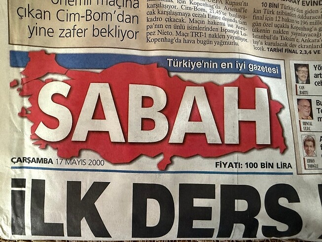 Eski tarihli gazete