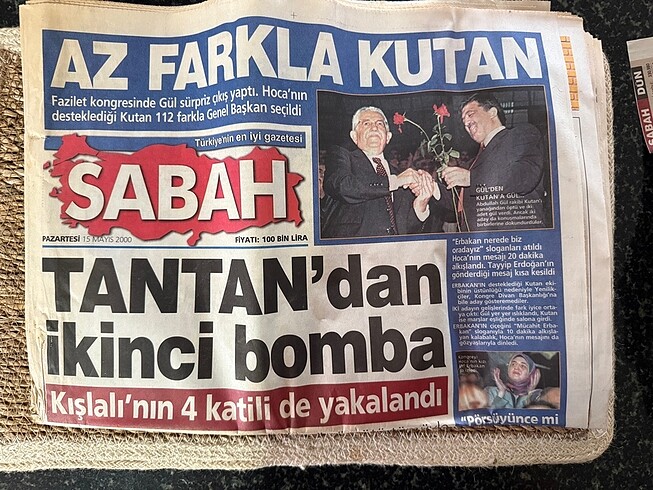 Beden Eski tarihli gazete