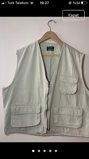 Oversize cepli yelek