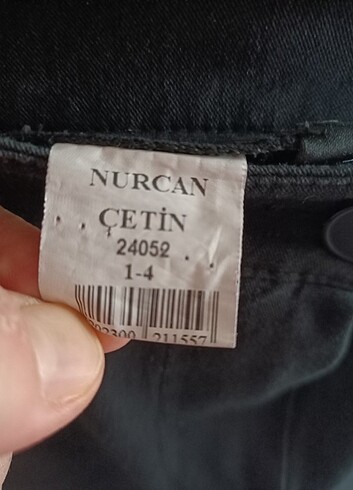48 Beden siyah Renk KOT etek