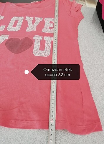 m Beden pembe Renk Yavruağzı T-shirt