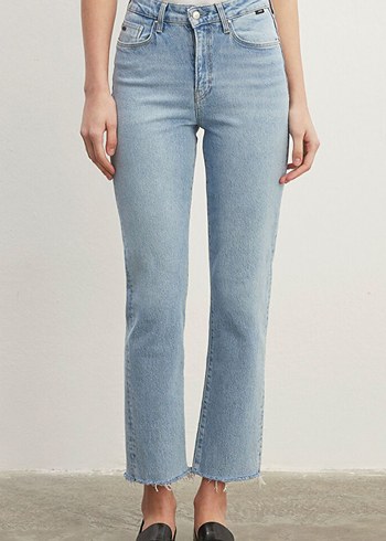Mavi Kadın Açık Mavi Midi Denim Pantolon