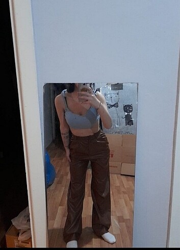 Zara Deri pantolon 