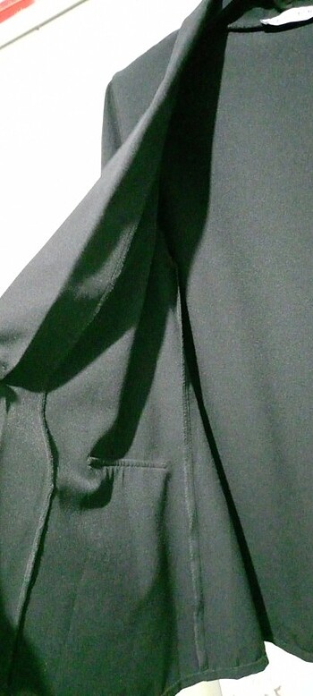xl Beden siyah Renk Siyah blazer 