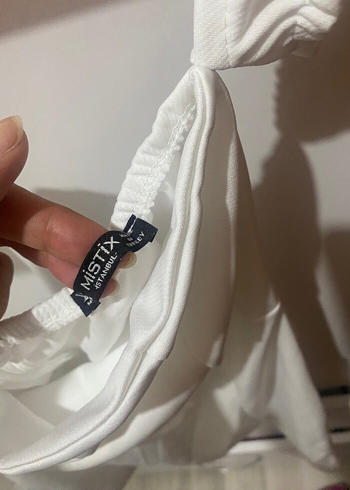 Beyaz elbise - Görsel 5