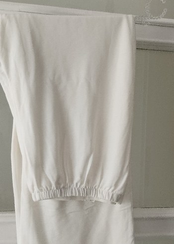 Bohem Nakışlı Uzun Beyaz Kadın Sabahlık - Görsel 15