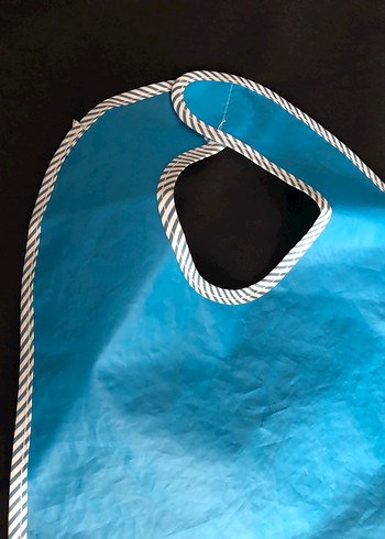 Parlak Mavi Bebek Önlüğü - Görsel 5