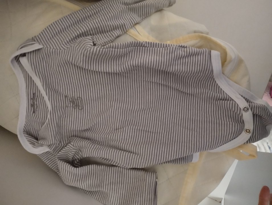 Mavi Uzun Kollu Bebek Body 2'li - Görsel 2