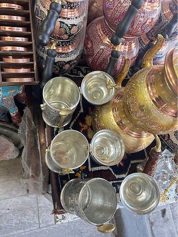 Beden 3 adet Antep oyma kahvelik